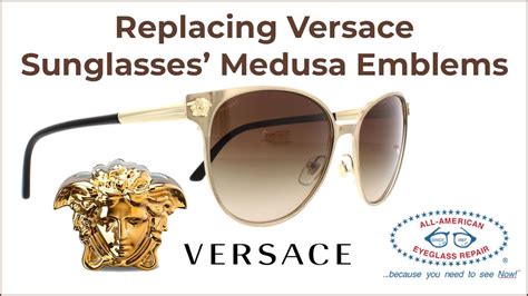 versace glasses replacement parts.